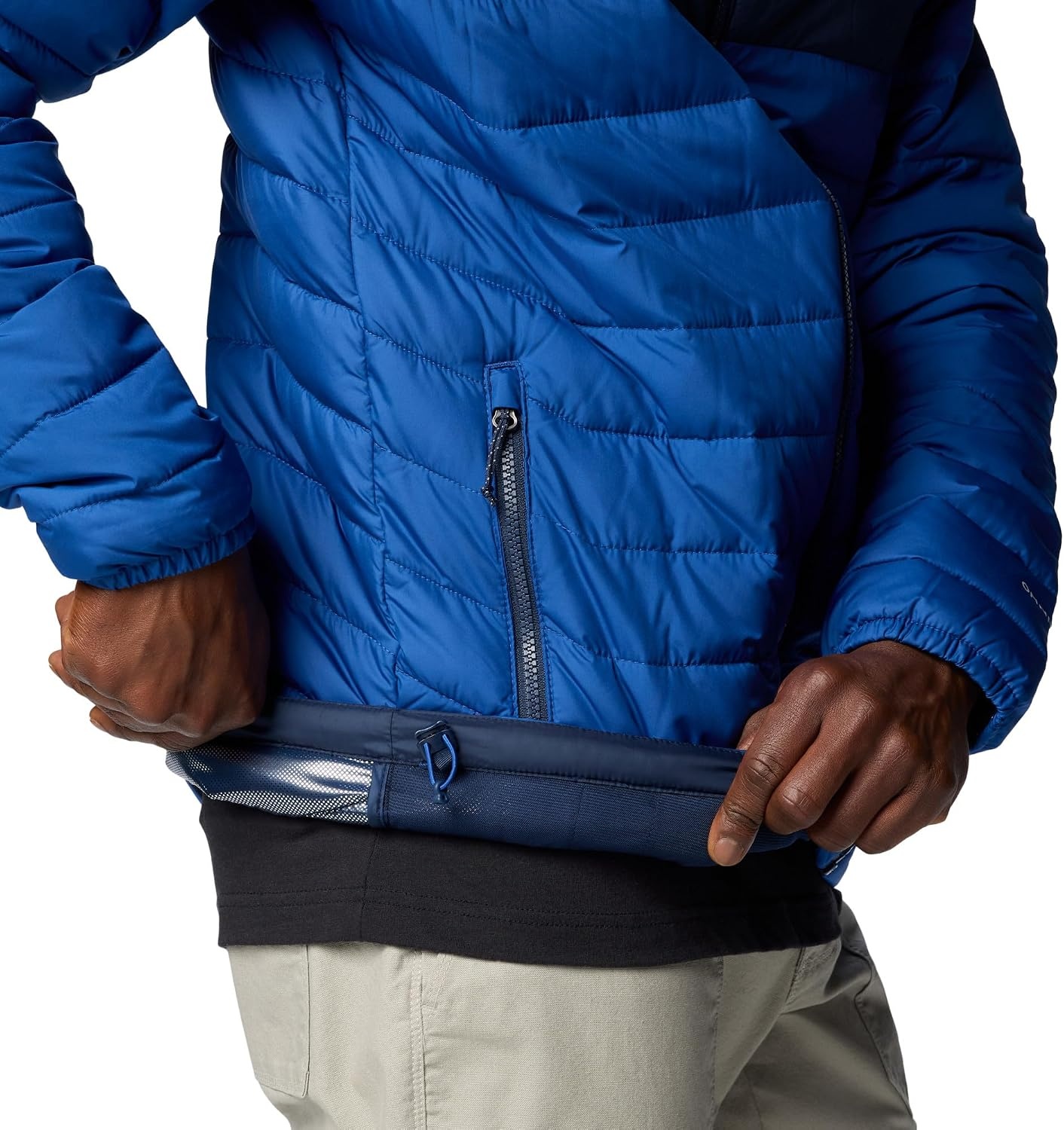 image:imageColumbia Powder Lite II Jacket Steppjacke fr HerrenMountain Blue Collegiate Navy