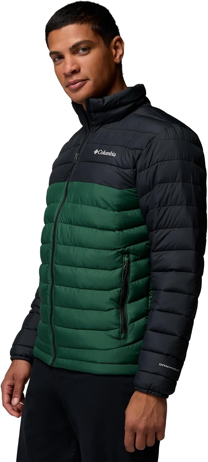 image:imageColumbia Powder Lite II Jacket Steppjacke fr HerrenRain Forest Black