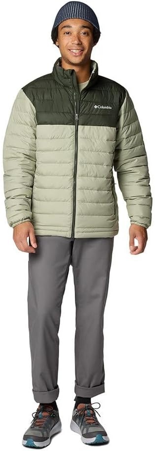 image:imageColumbia Powder Lite II Jacket Steppjacke fr HerrenSafariGreenscape