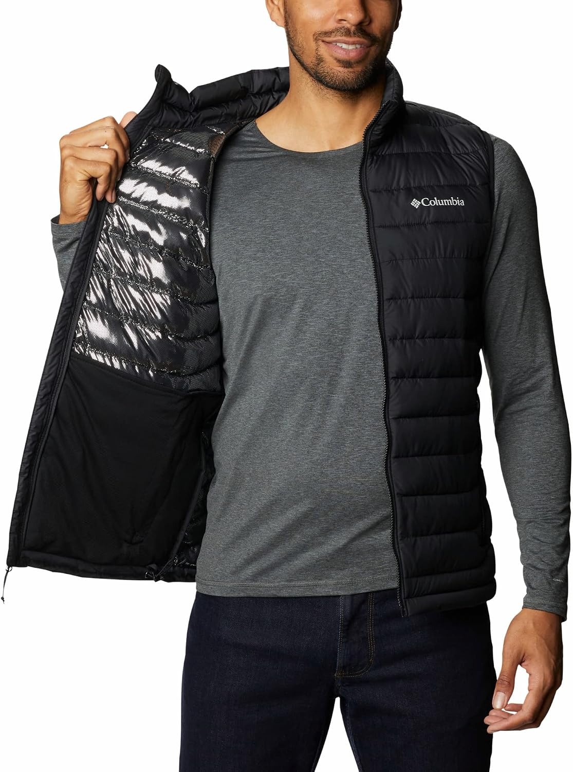image:imageColumbia Powder Lite II Vest Steppweste fr HerrenBlack LATEST COLLECTION