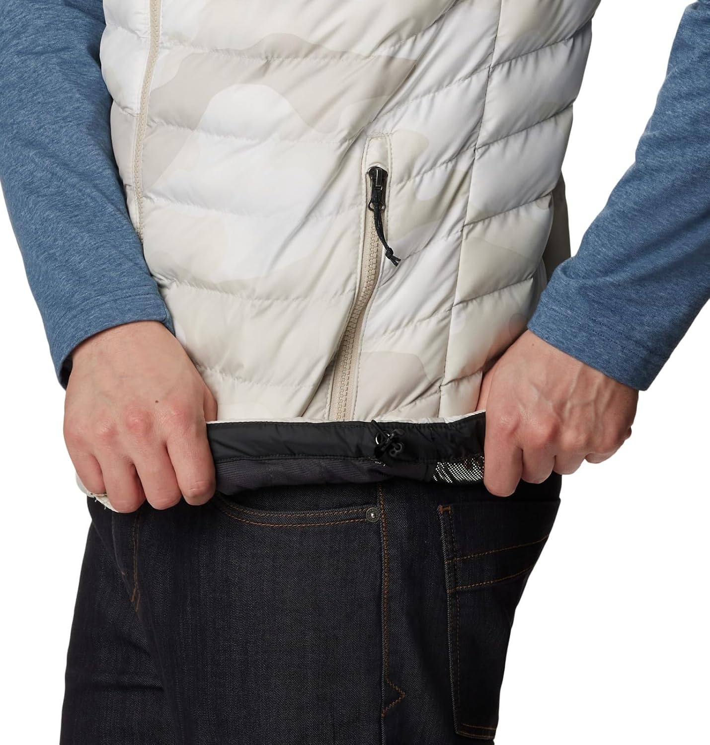 image:imageColumbia Powder Lite II Vest Steppweste fr HerrenDark Stone Mod CamouflagePrint