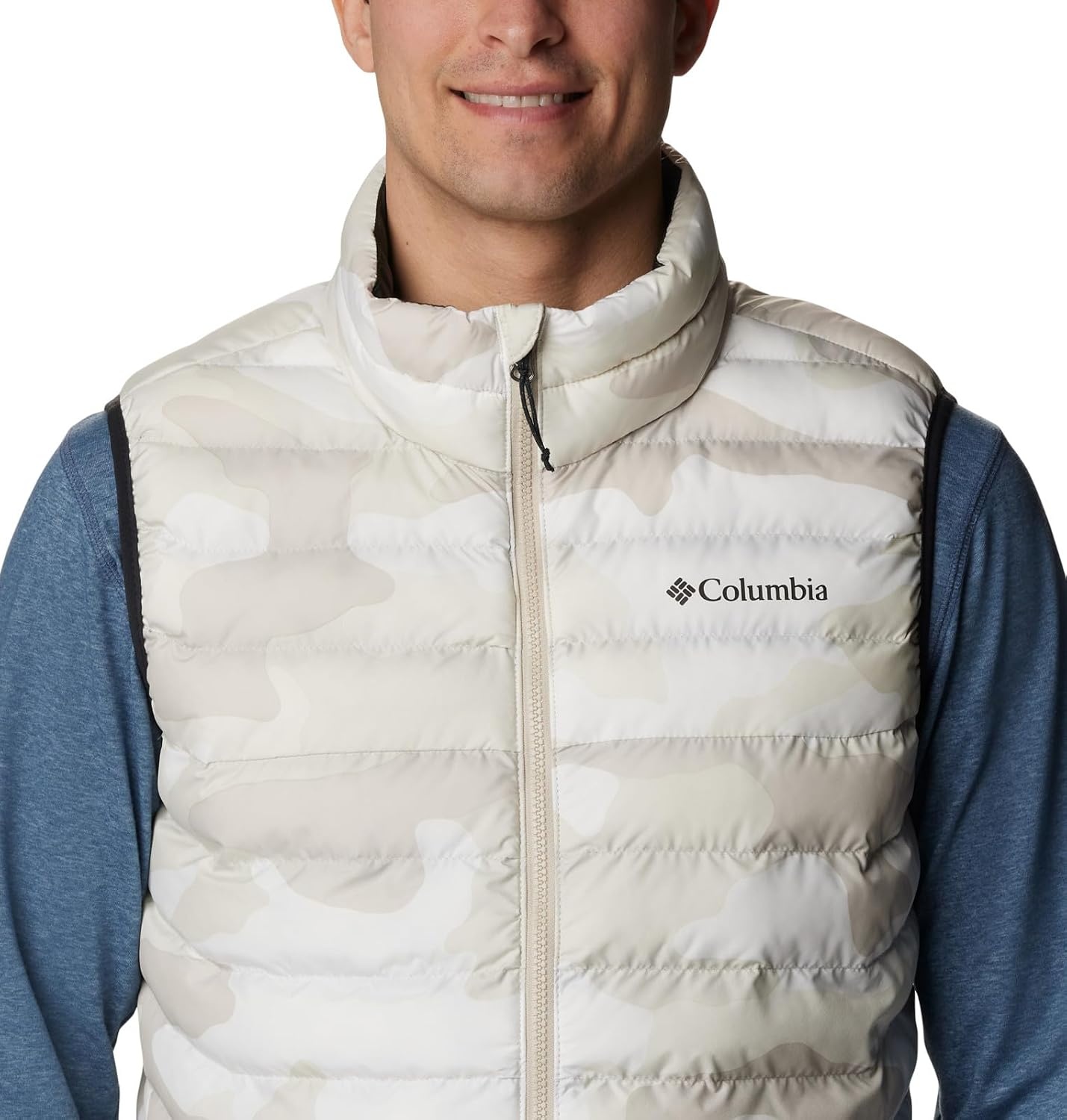 image:imageColumbia Powder Lite II Vest Steppweste fr HerrenDark Stone Mod CamouflagePrint