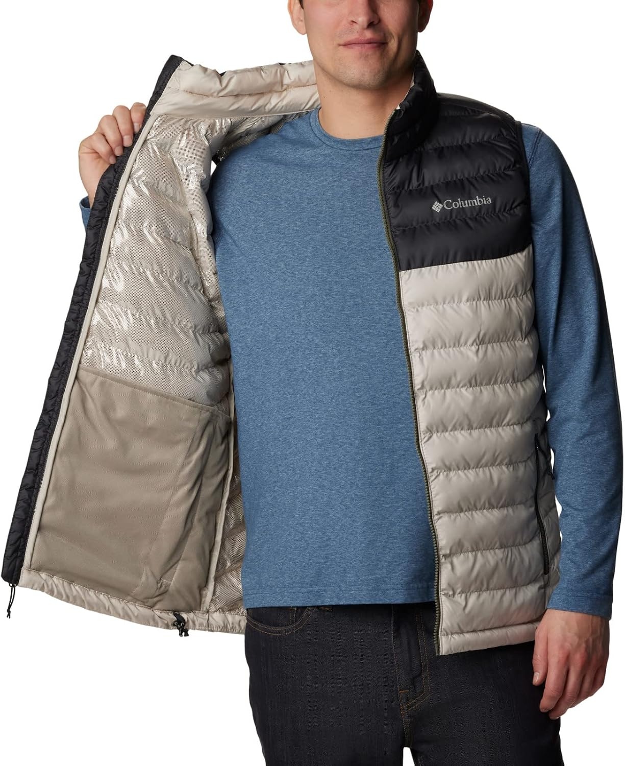 image:imageColumbia Powder Lite II Vest Steppweste fr HerrenDunkler Stein Hai
