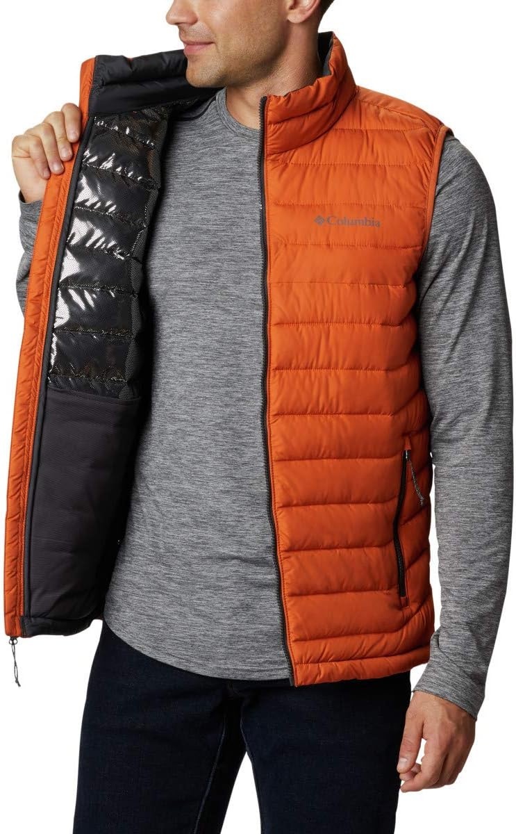 image:imageColumbia Powder Lite II Vest Steppweste fr HerrenHarvester Orange