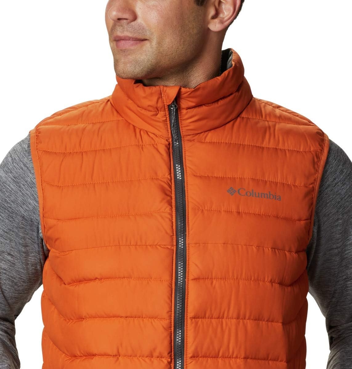 image:imageColumbia Powder Lite II Vest Steppweste fr HerrenHarvester Orange