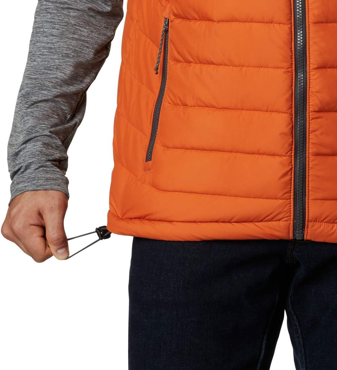 image:imageColumbia Powder Lite II Vest Steppweste fr HerrenHarvester Orange
