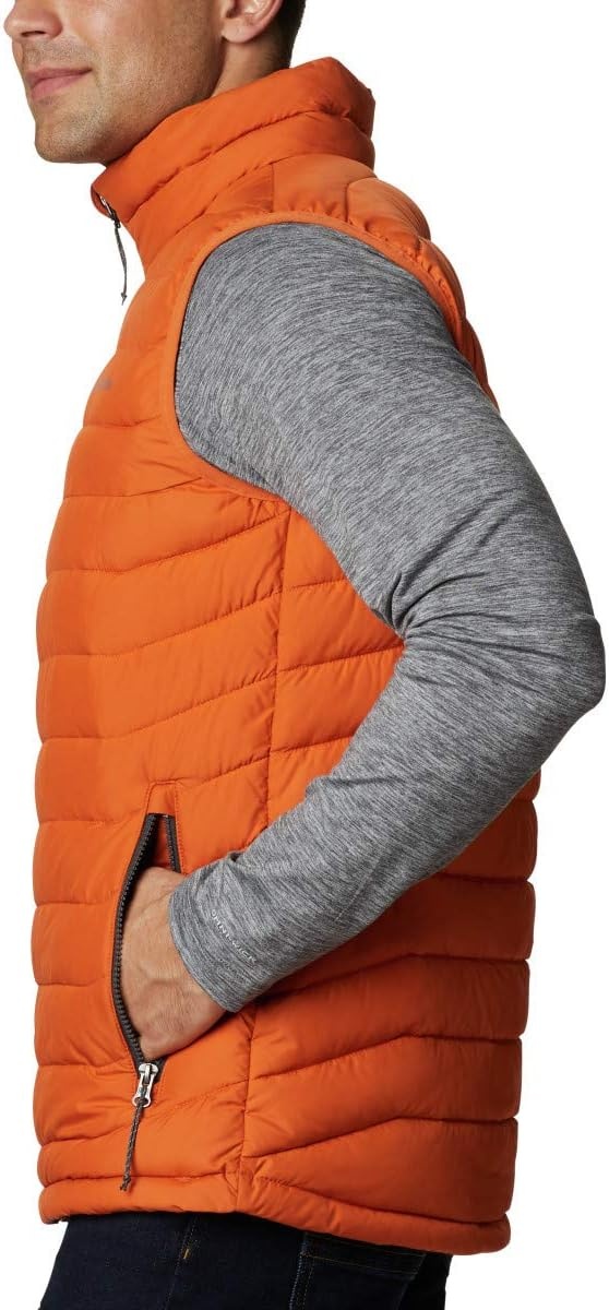 image:imageColumbia Powder Lite II Vest Steppweste fr HerrenHarvester Orange