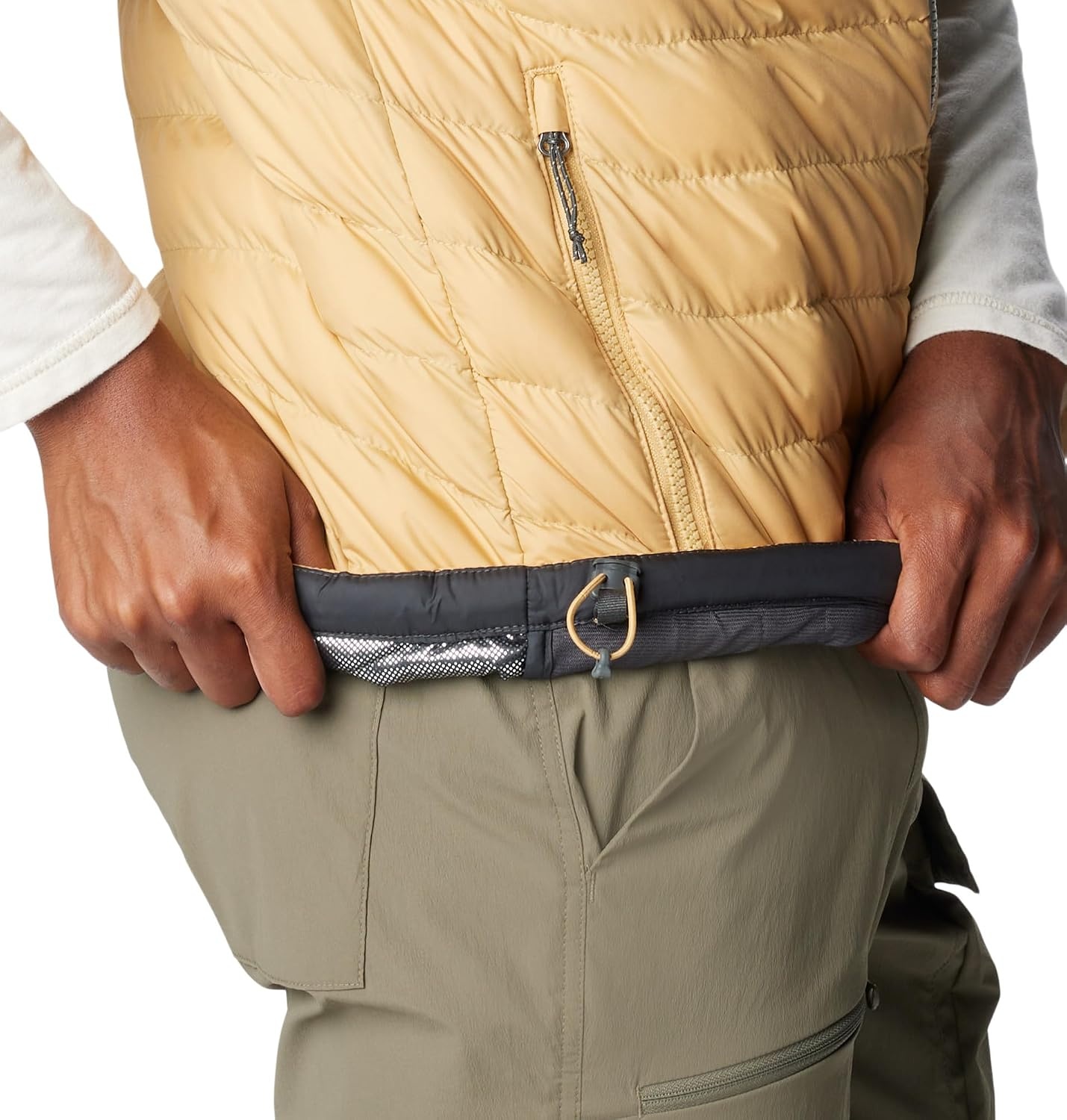image:imageColumbia Powder Lite II Vest Steppweste fr HerrenLight CamelFlint Grey