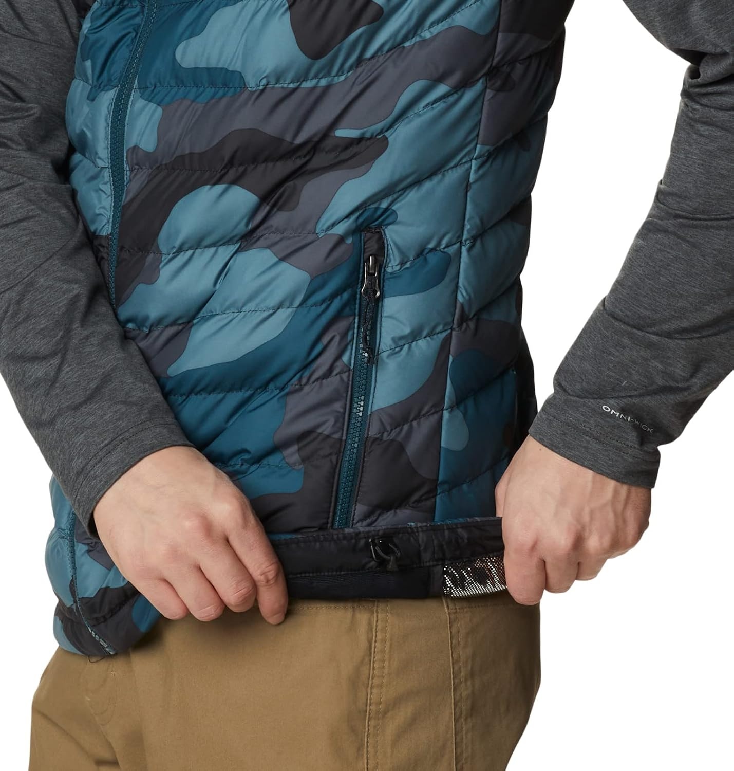 image:imageColumbia Powder Lite II Vest Steppweste fr HerrenMetal Mod Camo Print
