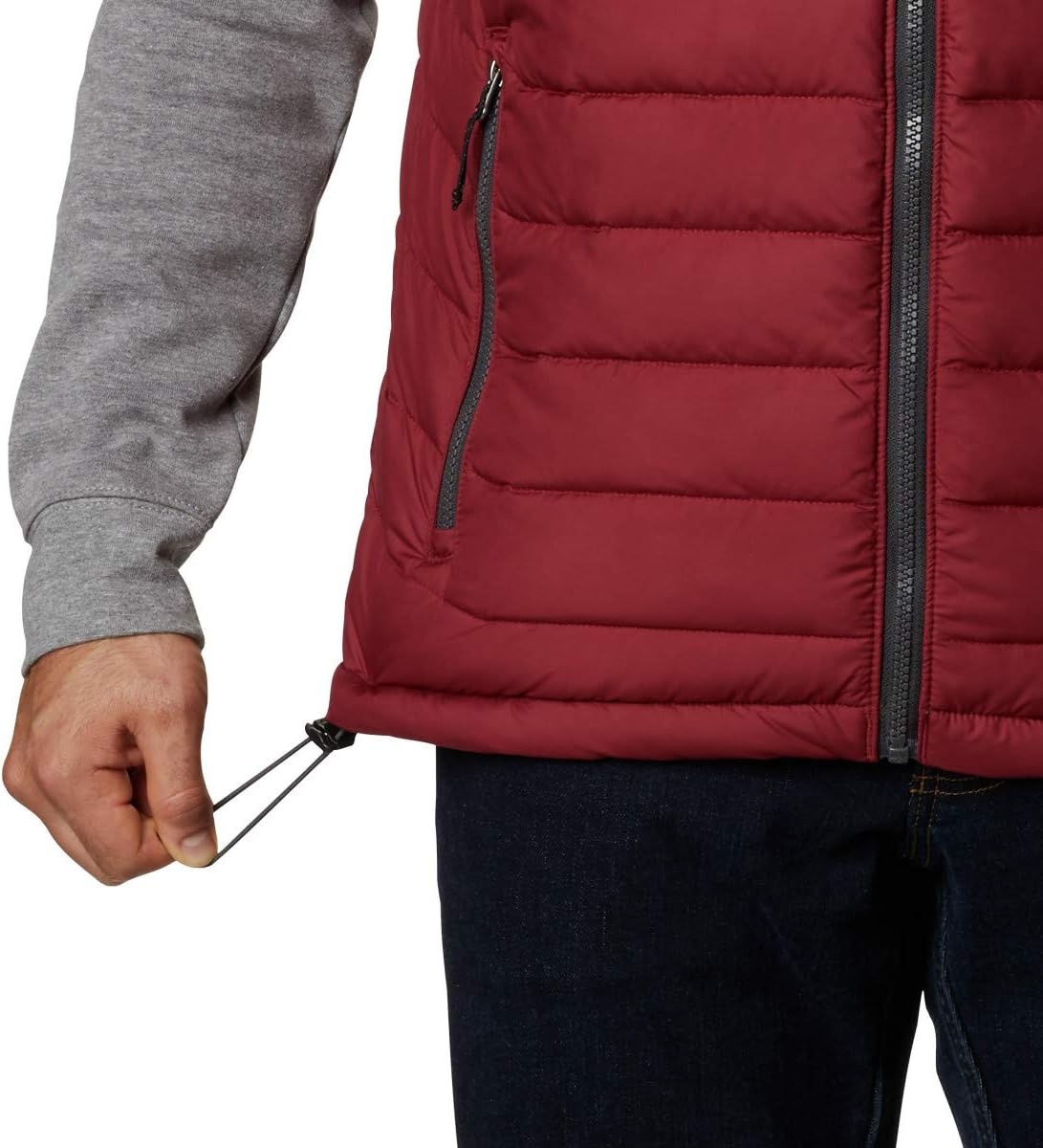 image:imageColumbia Powder Lite II Vest Steppweste fr HerrenRed JasperShark