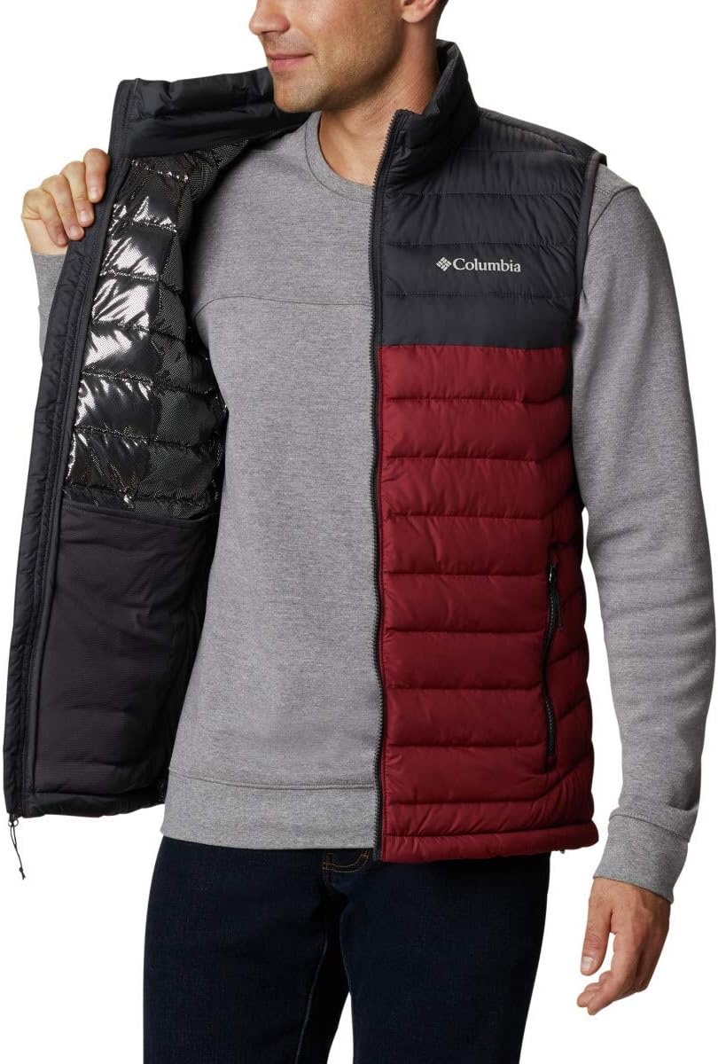 image:imageColumbia Powder Lite II Vest Steppweste fr HerrenRed JasperShark