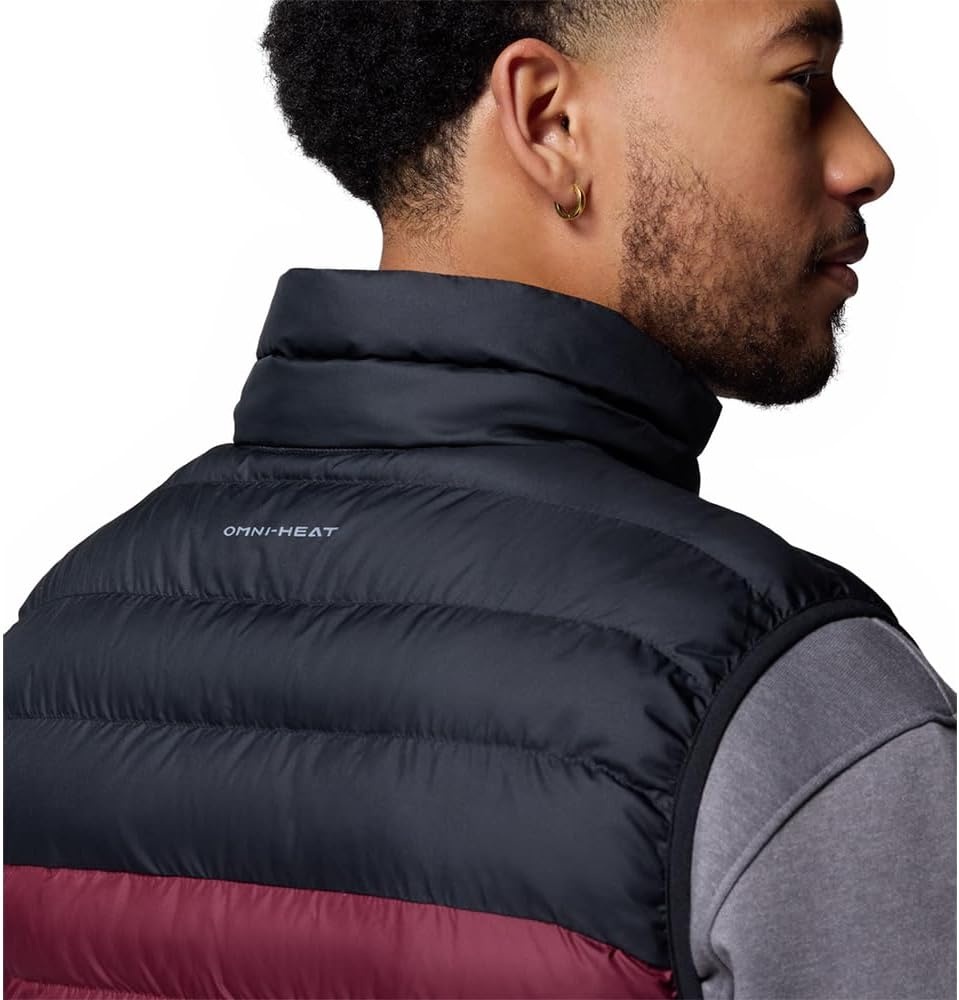 image:imageColumbia Powder Lite II Vest Steppweste fr HerrenRich Wine Schwarz