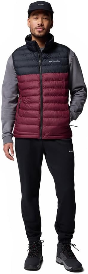image:imageColumbia Powder Lite II Vest Steppweste fr HerrenRich Wine Schwarz