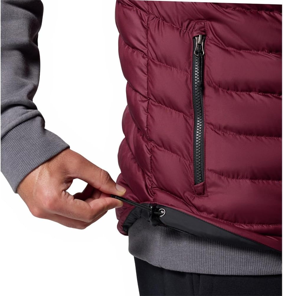 image:imageColumbia Powder Lite II Vest Steppweste fr HerrenRich Wine Schwarz