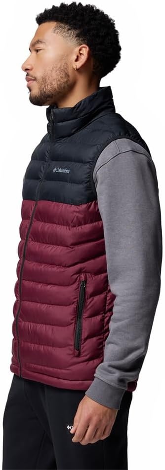 image:imageColumbia Powder Lite II Vest Steppweste fr HerrenRich Wine Schwarz