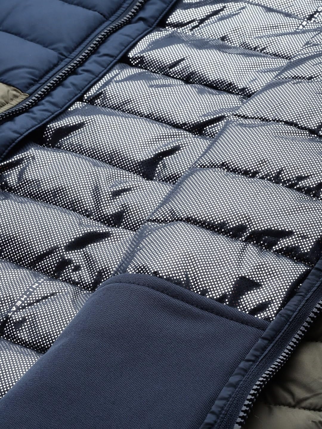 image:imageColumbia Powder Lite II Vest Steppweste fr HerrenStone GreenCollegiate Navy