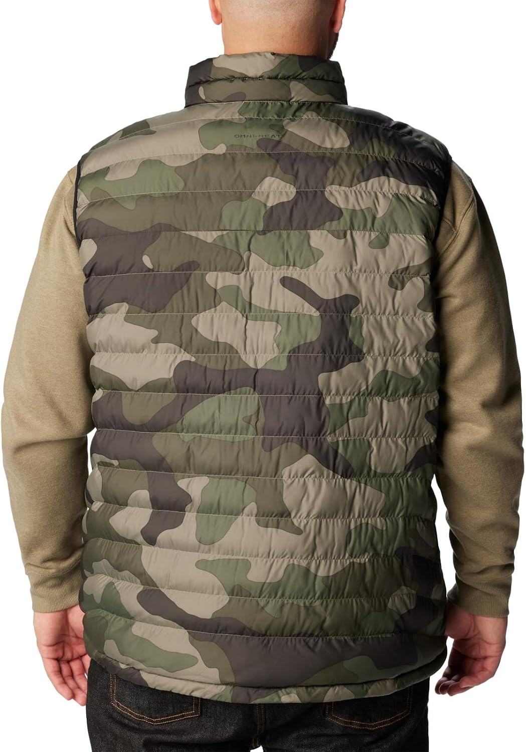image:imageColumbia Powder Lite II Vest Steppweste fr HerrenStonegreen CamouflagePrint