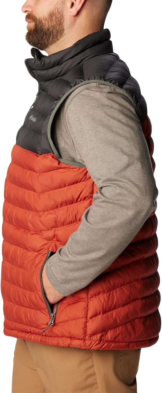 image:imageColumbia Powder Lite II Vest Steppweste fr HerrenWarp Red Shark