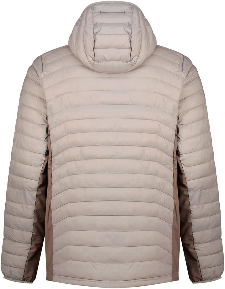 image:imageColumbia Powder Pass Hybrid Hooded Jacket Steppjacke mit Kapuze fr HerrenFlint GreyIron