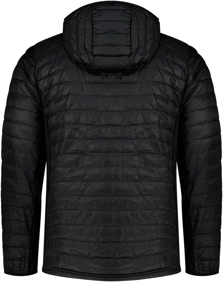 image:imageColumbia Powder Pass Hybrid Hooded Jacket Steppjacke mit Kapuze fr HerrenSchwarz