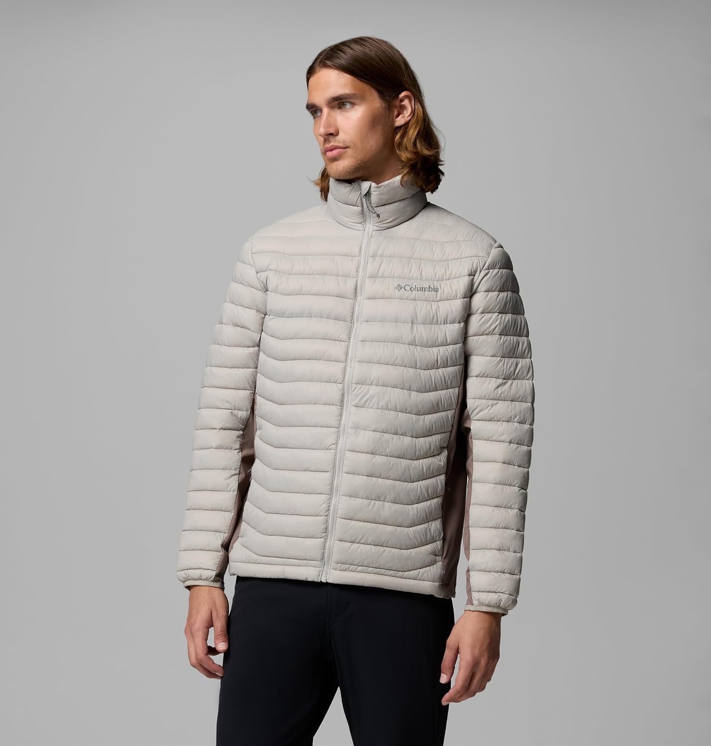 image:imageColumbia Powder Pass Hybrid Jacket Steppjacke fr HerrenFlint GreyIron