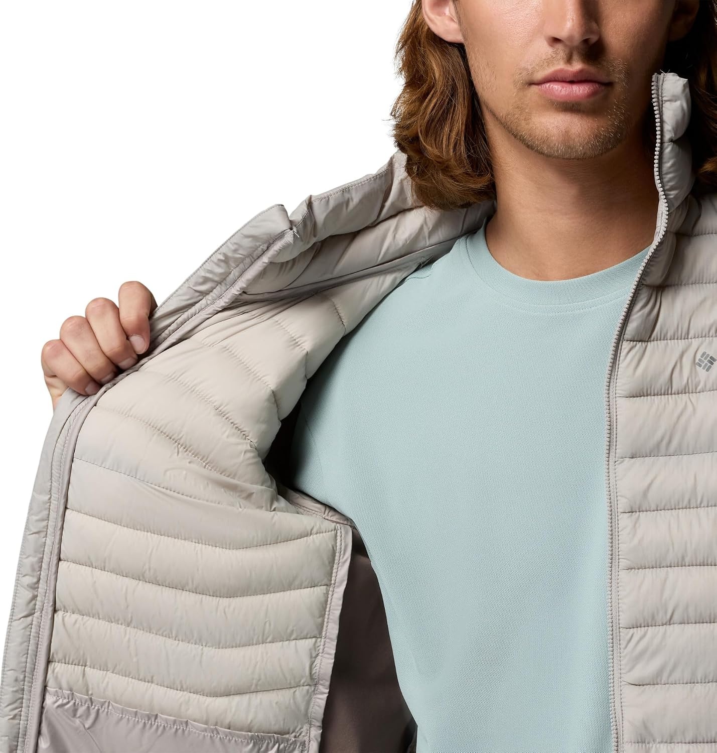 image:imageColumbia Powder Pass Hybrid Jacket Steppjacke fr HerrenFlint GreyIron