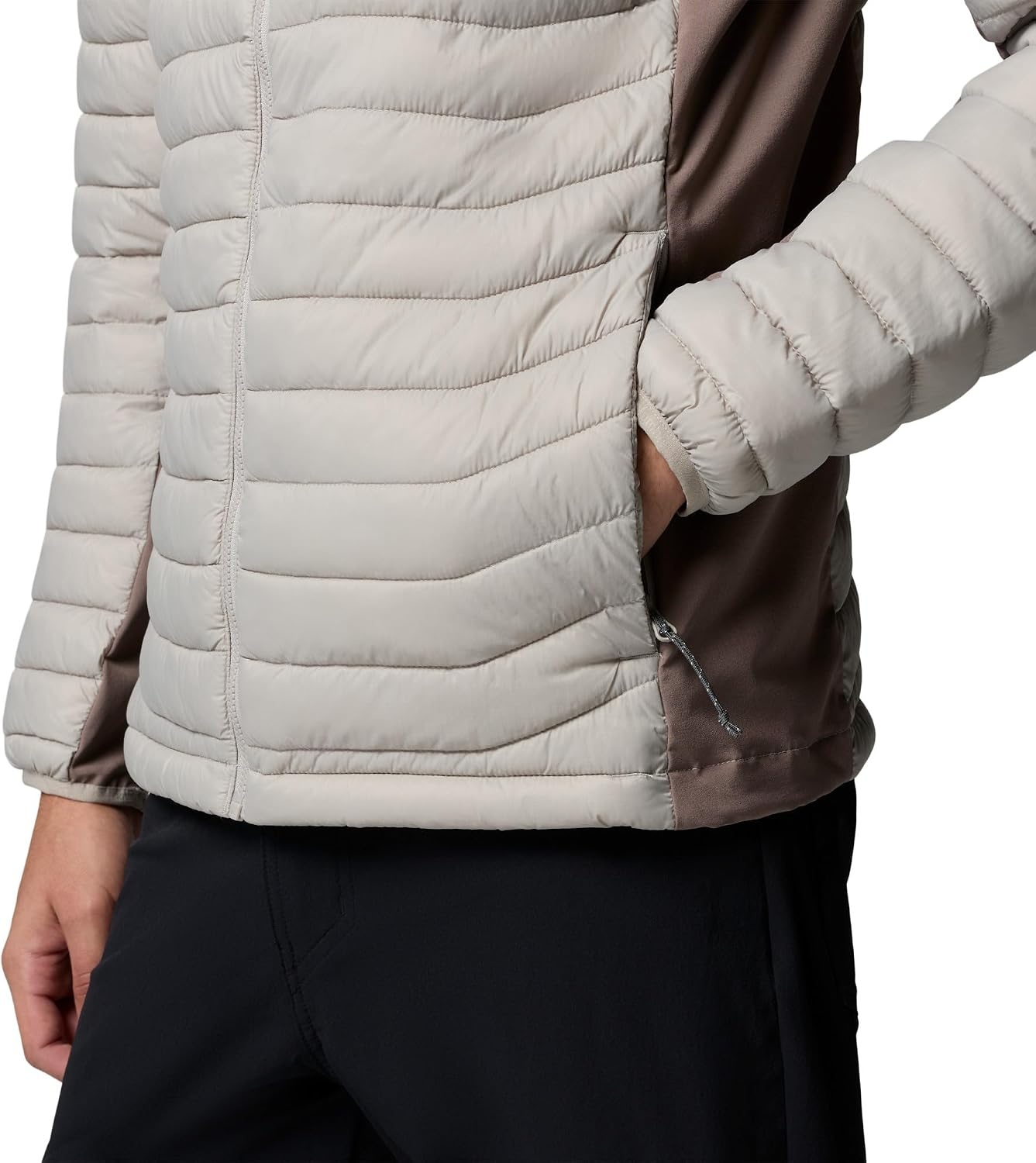 image:imageColumbia Powder Pass Hybrid Jacket Steppjacke fr HerrenFlint GreyIron