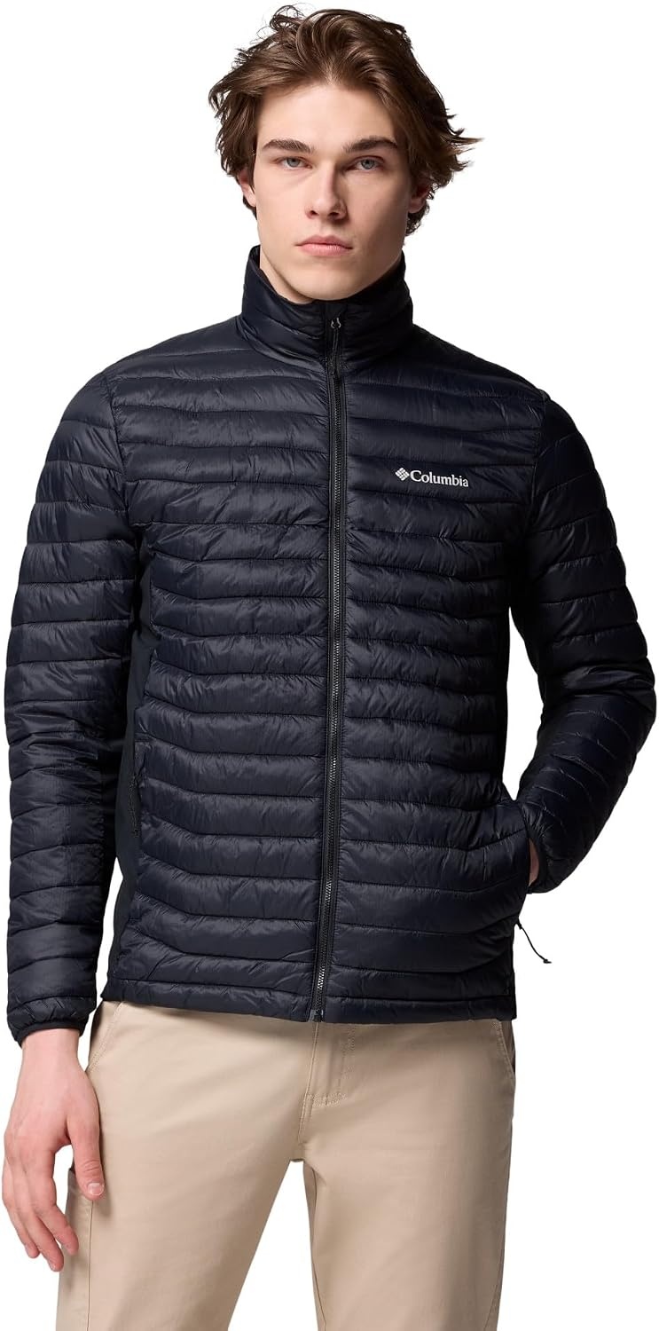 image:imageColumbia Powder Pass Hybrid Jacket Steppjacke fr HerrenSchwarz