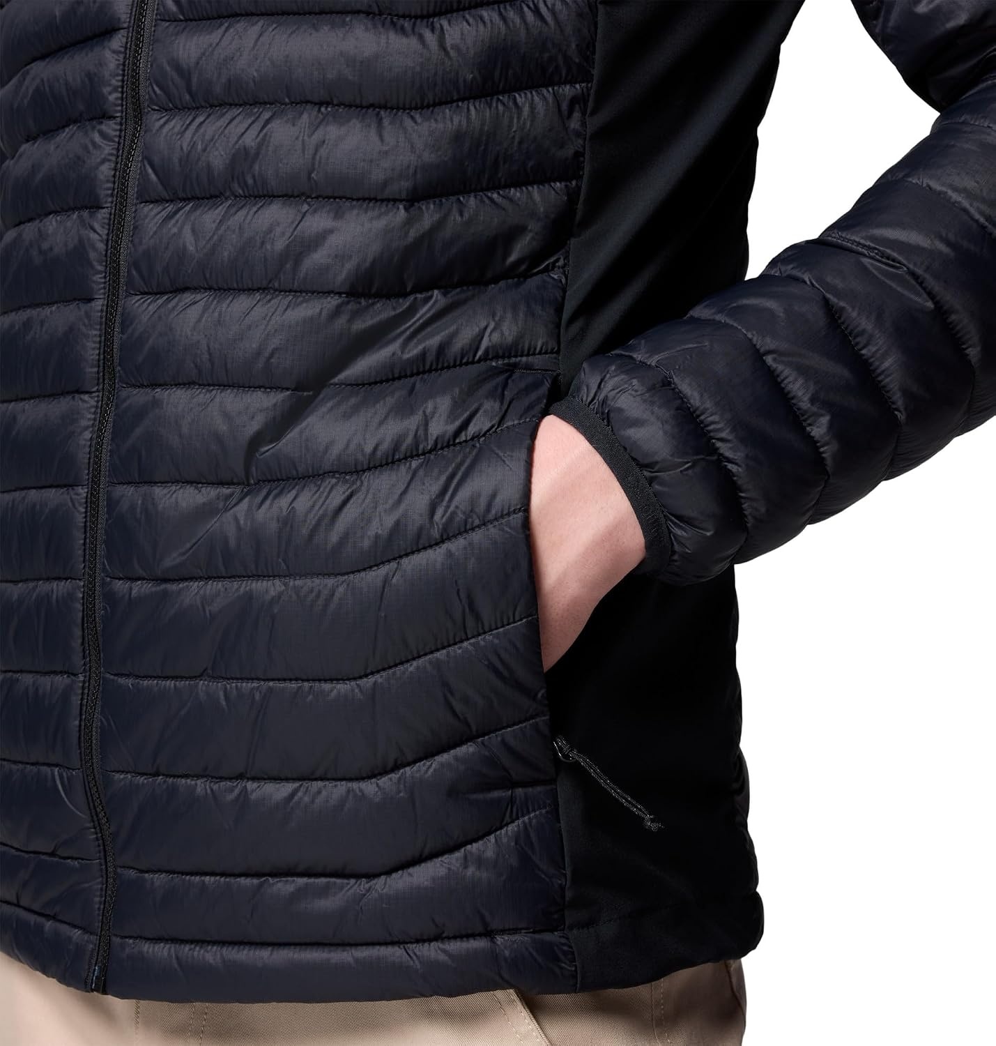 image:imageColumbia Powder Pass Hybrid Jacket Steppjacke fr HerrenSchwarz