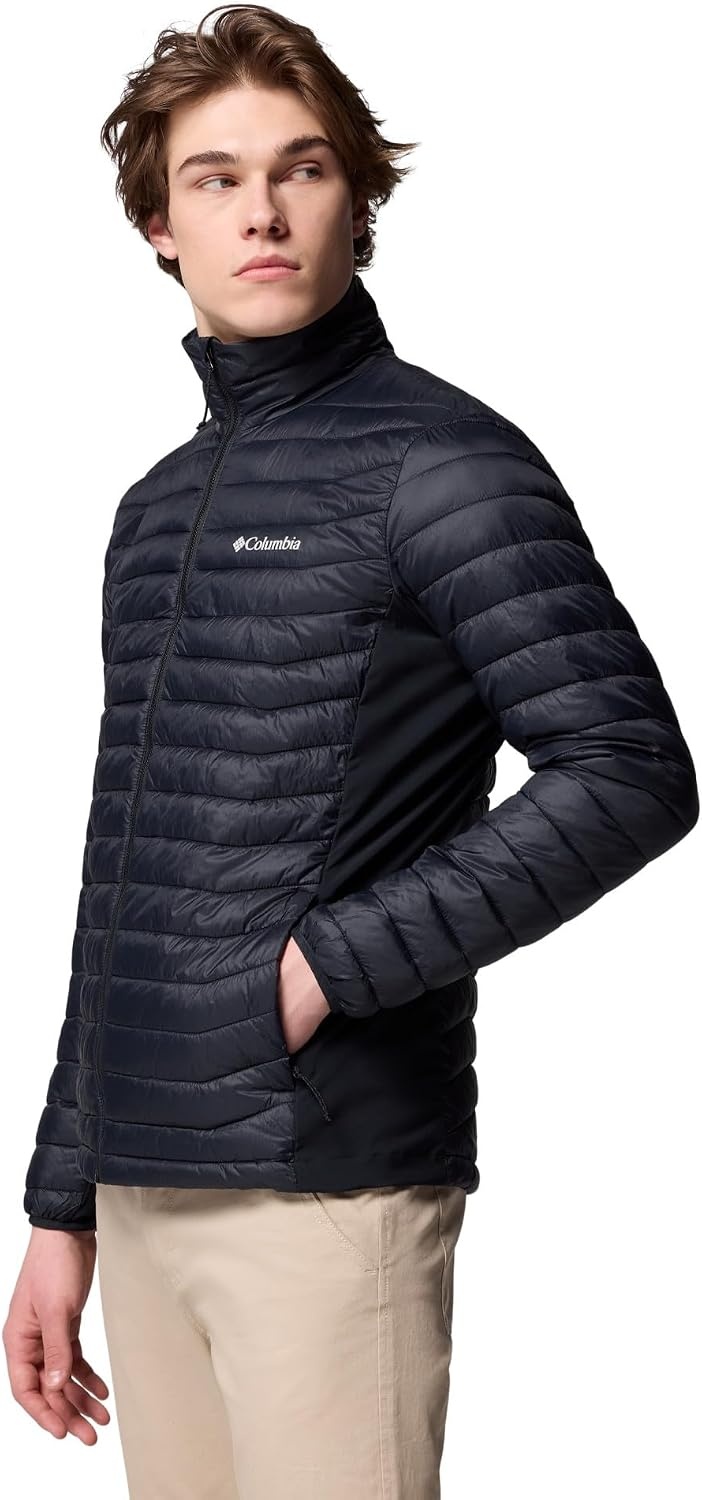 image:imageColumbia Powder Pass Hybrid Jacket Steppjacke fr HerrenSchwarz