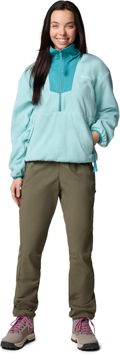 image:imageColumbia Sequoia Grove 12 Zip Fleece Fleece Pullover fr DamenSprayTeal