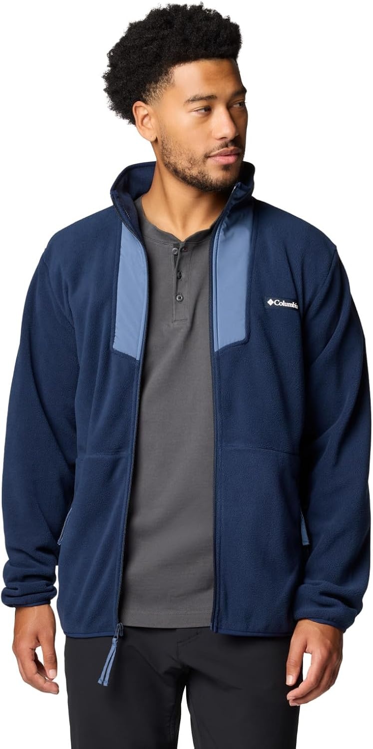 image:imageColumbia Sequoia Grove Full Zip Fleece Fleecejacke mit durchgehendem Reiverschluss fr HerrenCollegiate NavyDark Mtn