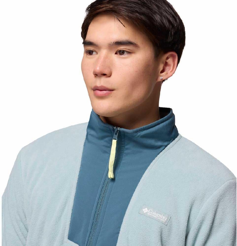 image:imageColumbia Sequoia Grove Full Zip Fleece Fleecejacke mit durchgehendem Reiverschluss fr HerrenCrushed Blue Everblue