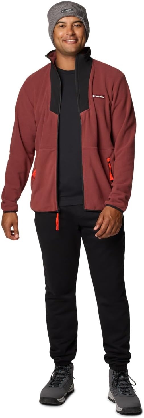 image:imageColumbia Sequoia Grove Full Zip Fleece Fleecejacke mit durchgehendem Reiverschluss fr HerrenGewrzSchwarzWrzig zieht