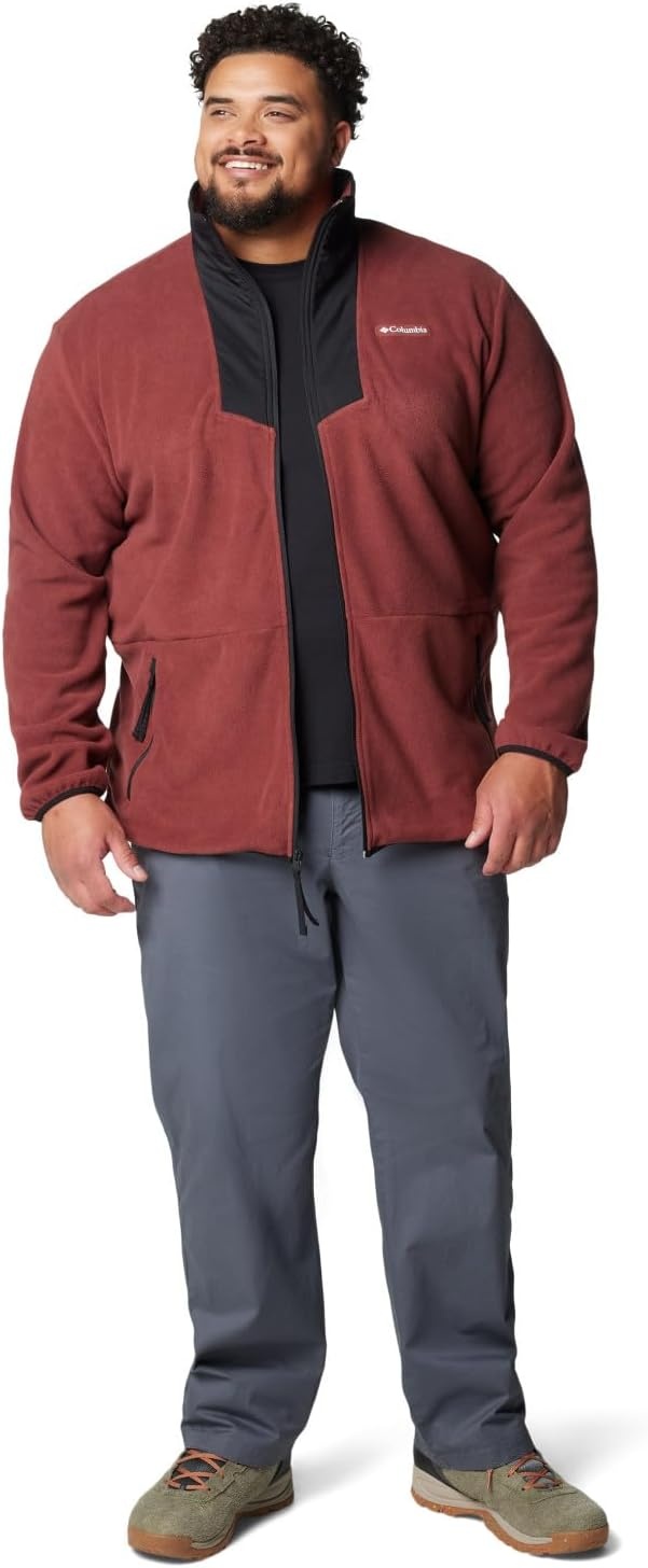 image:imageColumbia Sequoia Grove Full Zip Fleece Fleecejacke mit durchgehendem Reiverschluss fr HerrenGewrzSchwarzWrzig zieht