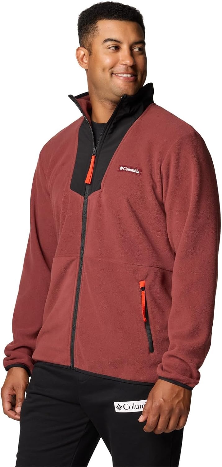 image:imageColumbia Sequoia Grove Full Zip Fleece Fleecejacke mit durchgehendem Reiverschluss fr HerrenGewrzSchwarzWrzig zieht
