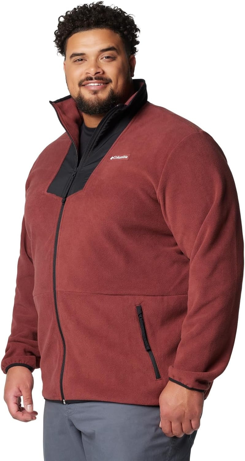 image:imageColumbia Sequoia Grove Full Zip Fleece Fleecejacke mit durchgehendem Reiverschluss fr HerrenGewrzSchwarzWrzig zieht
