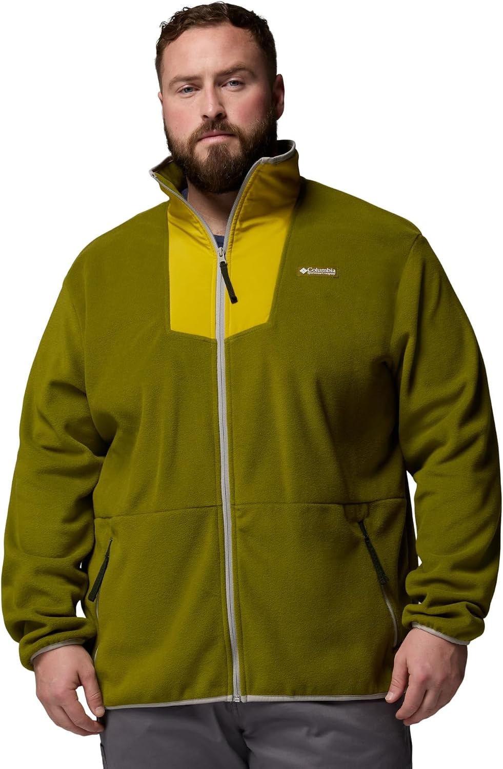 image:imageColumbia Sequoia Grove Full Zip Fleece Fleecejacke mit durchgehendem Reiverschluss fr HerrenMoosgrnantikes Moos
