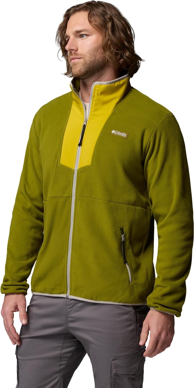 image:imageColumbia Sequoia Grove Full Zip Fleece Fleecejacke mit durchgehendem Reiverschluss fr HerrenMoosgrnantikes Moos