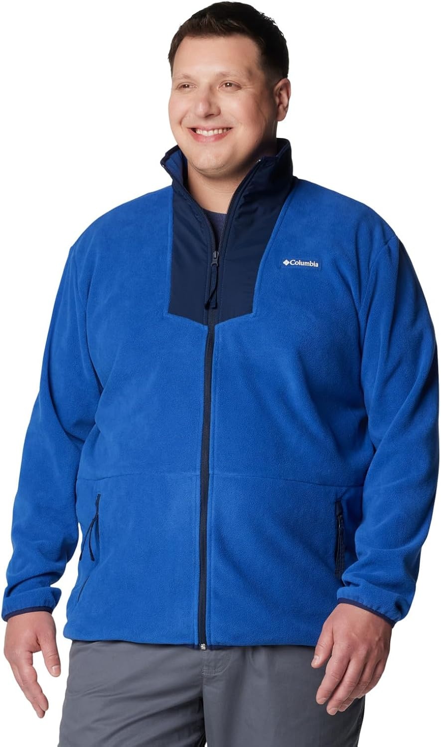 image:imageColumbia Sequoia Grove Full Zip Fleece Fleecejacke mit durchgehendem Reiverschluss fr HerrenMountain BlueCollegiate NavySpicy