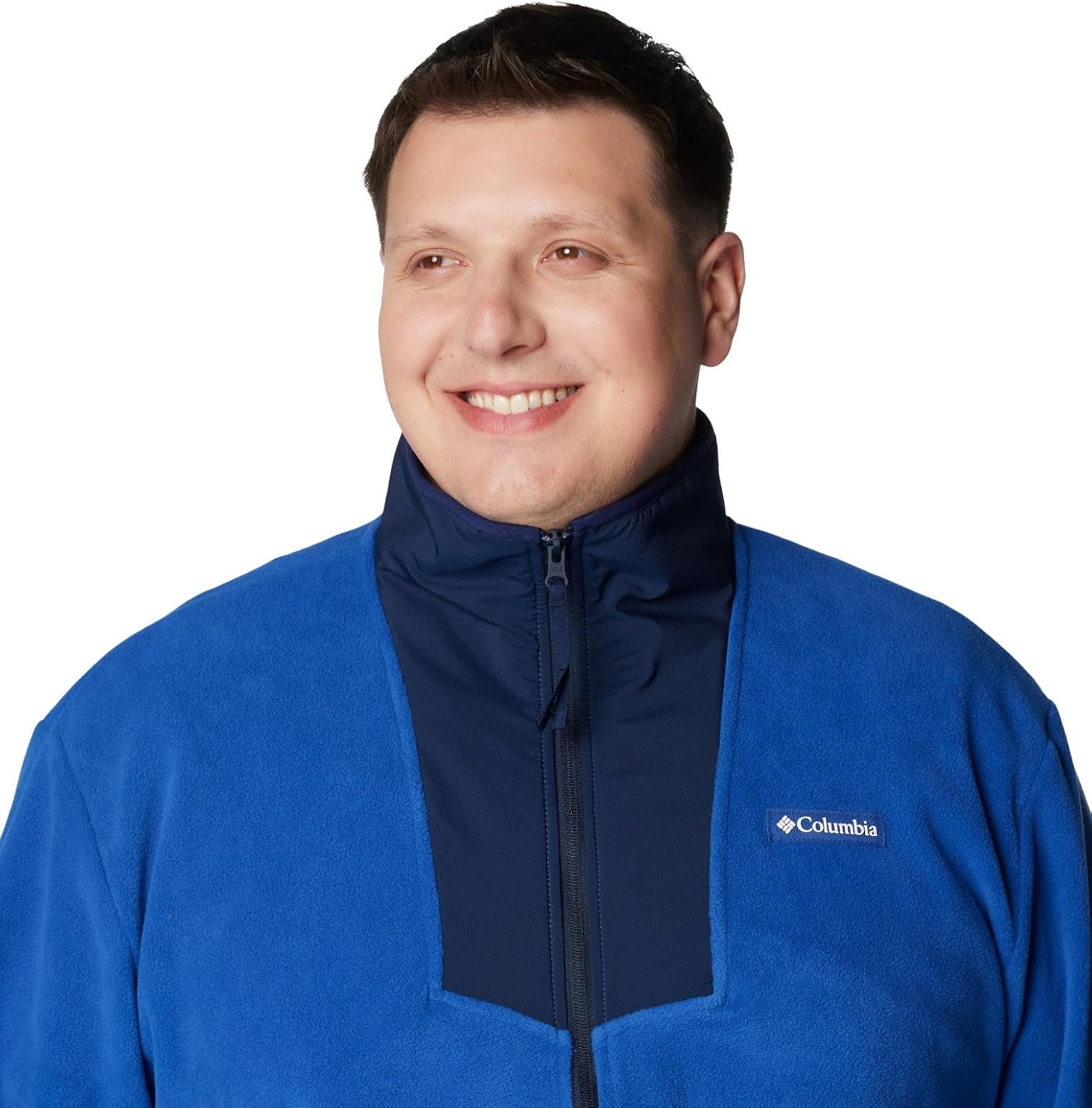 image:imageColumbia Sequoia Grove Full Zip Fleece Fleecejacke mit durchgehendem Reiverschluss fr HerrenMountain BlueCollegiate NavySpicy