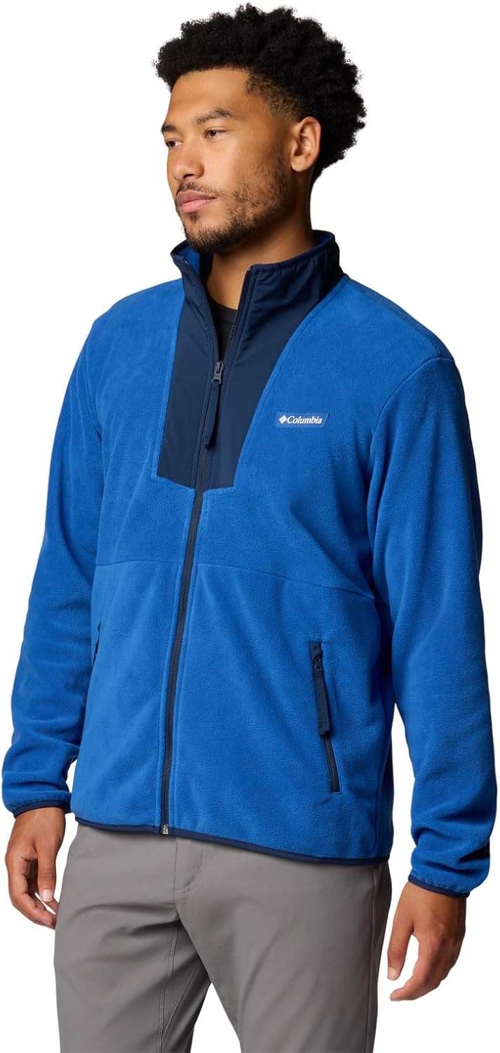 image:imageColumbia Sequoia Grove Full Zip Fleece Fleecejacke mit durchgehendem Reiverschluss fr HerrenMountain BlueCollegiate NavySpicy