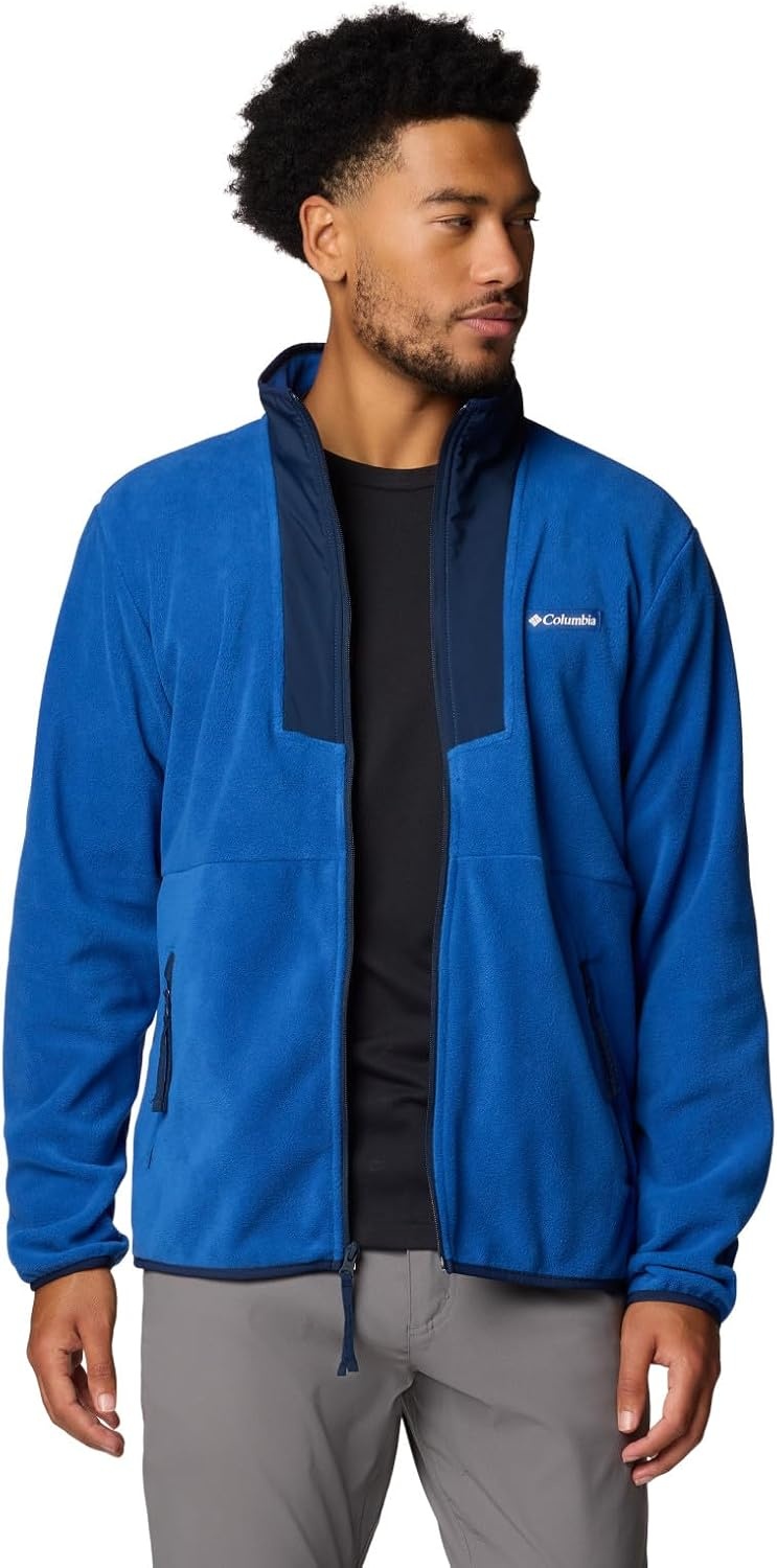 image:imageColumbia Sequoia Grove Full Zip Fleece Fleecejacke mit durchgehendem Reiverschluss fr HerrenMountain BlueCollegiate NavySpicy