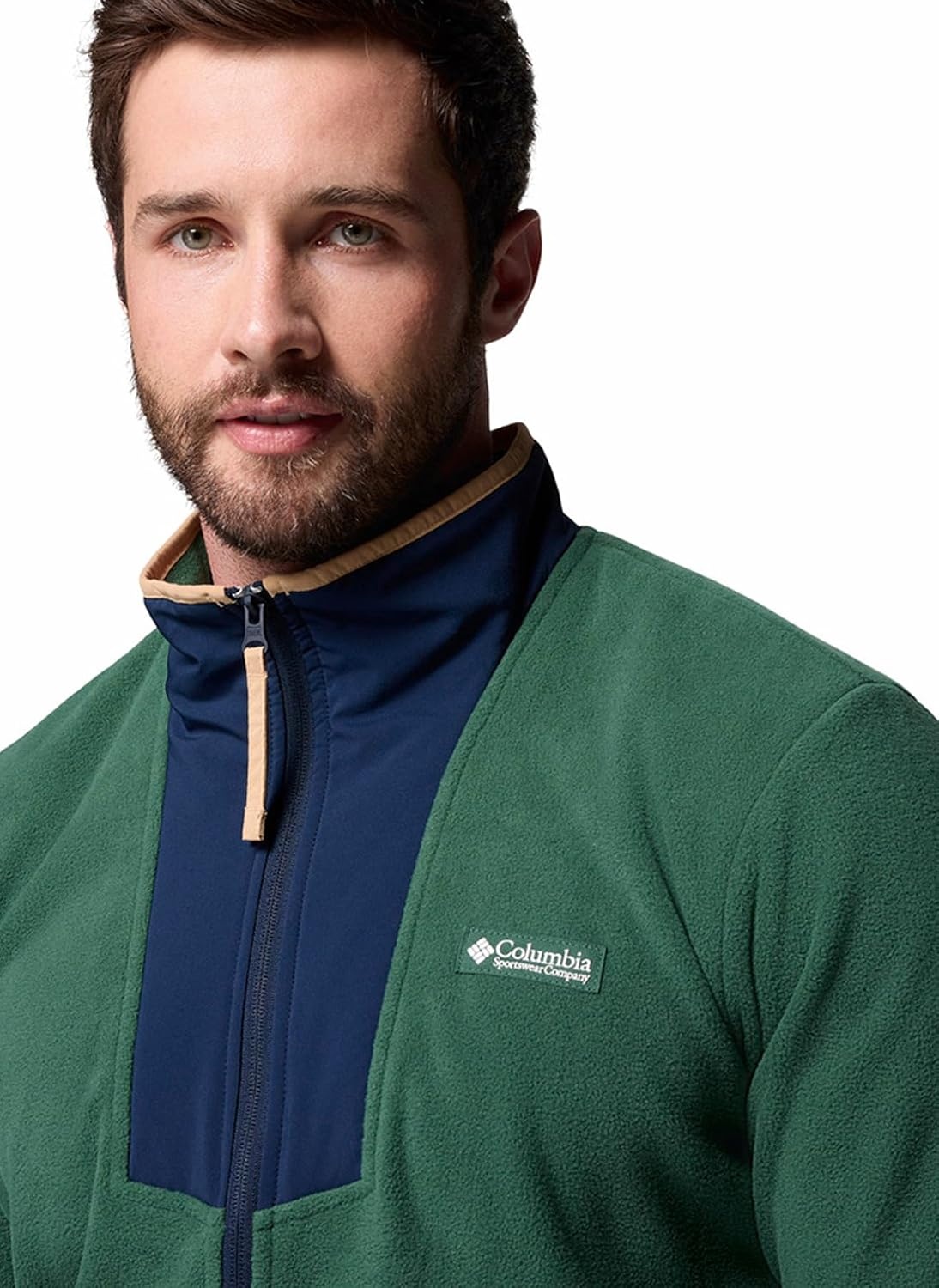 image:imageColumbia Sequoia Grove Full Zip Fleece Fleecejacke mit durchgehendem Reiverschluss fr HerrenRain Forest Collegiate Navy