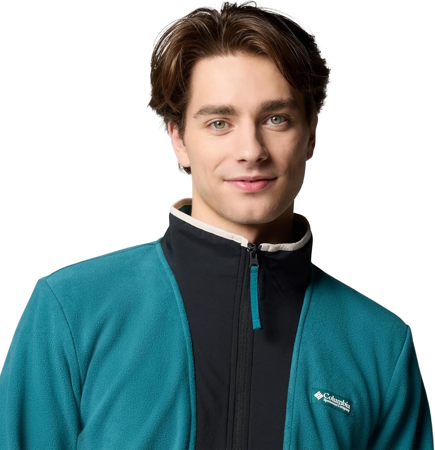 image:imageColumbia Sequoia Grove Full Zip Fleece Fleecejacke mit durchgehendem Reiverschluss fr HerrenRiver BlueDark StoneBlack