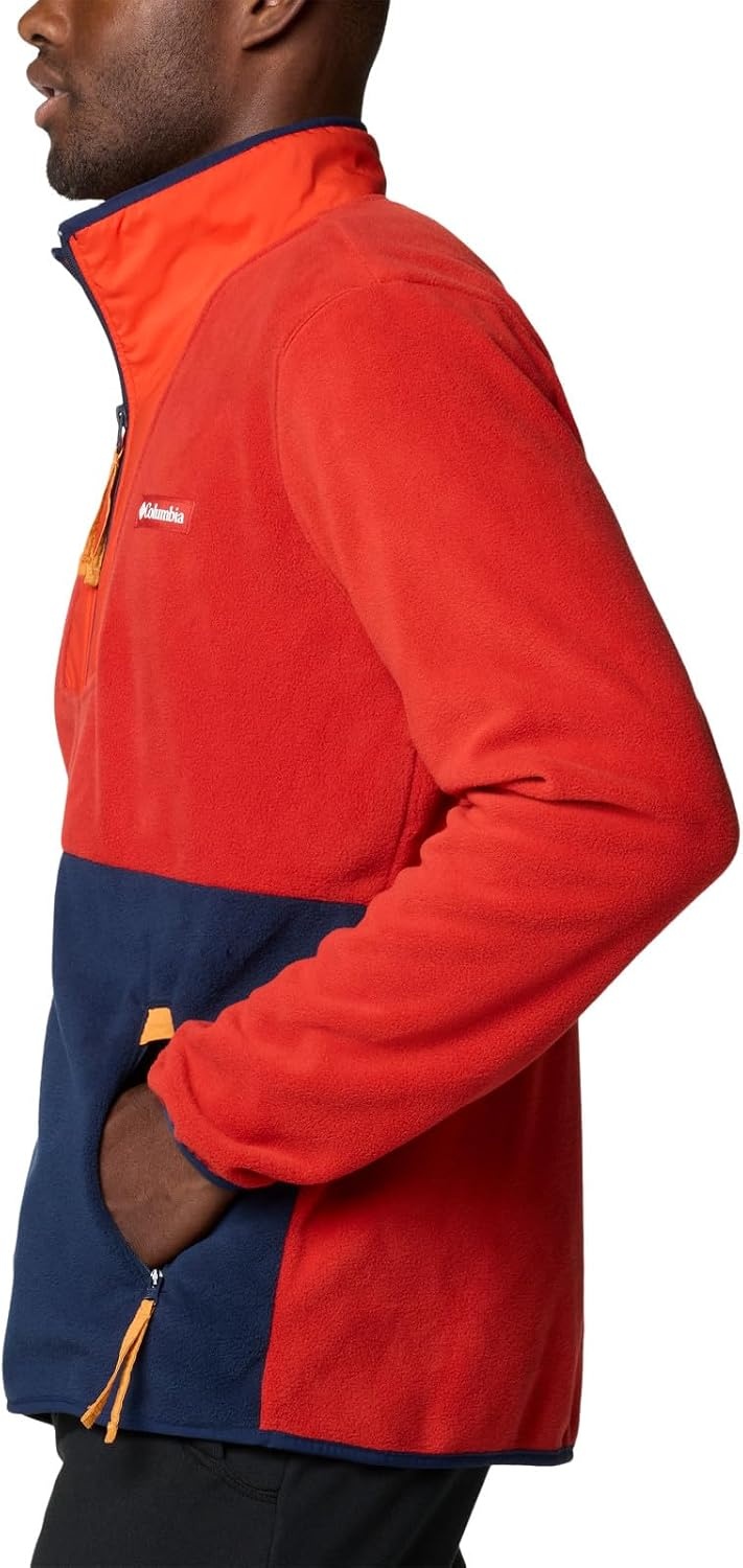 image:imageColumbia Sequoia Grove Full Zip Fleece Fleecejacke mit durchgehendem Reiverschluss fr HerrenSail RedSpicyCollegiate NavySunstone
