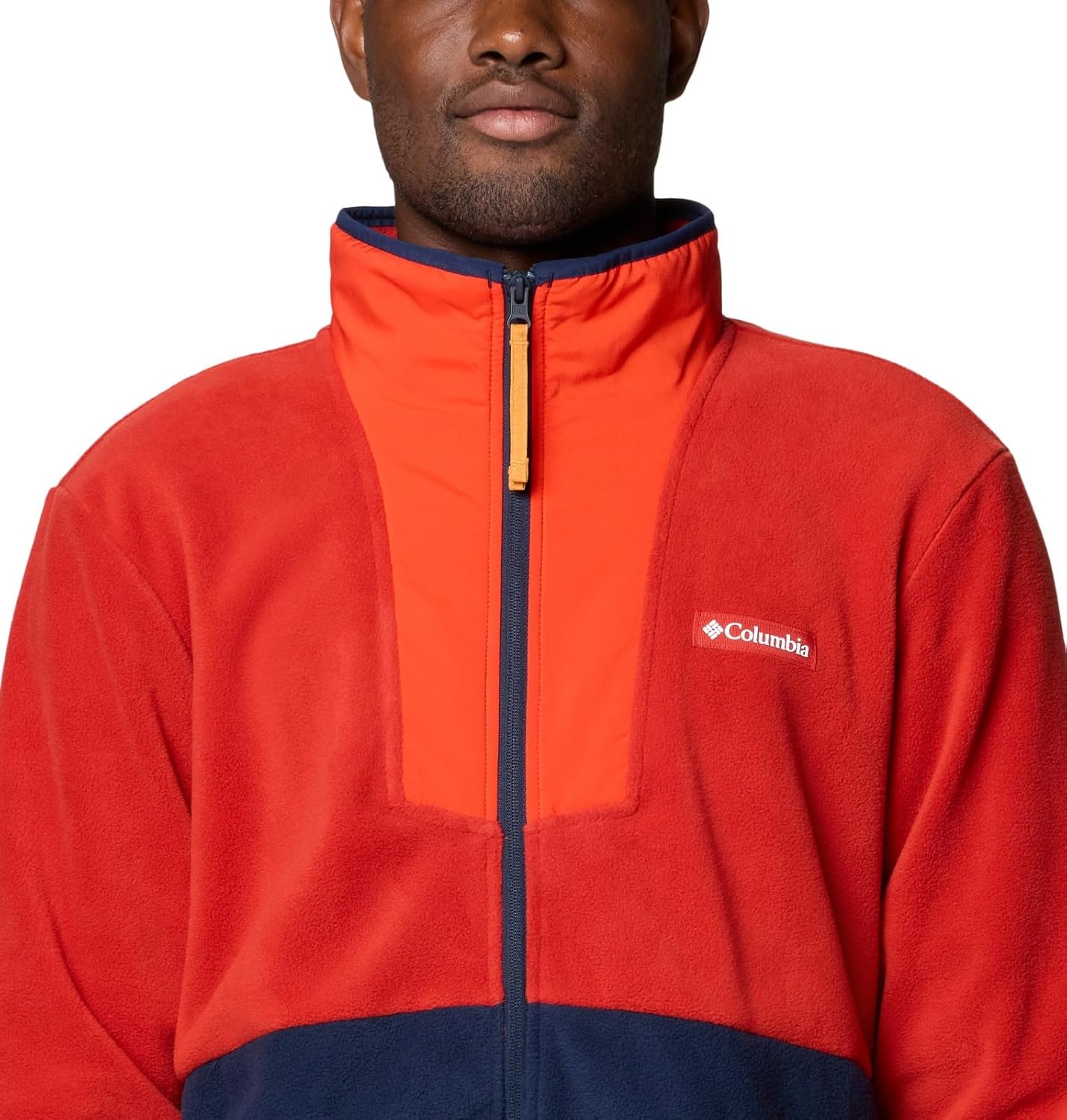image:imageColumbia Sequoia Grove Full Zip Fleece Fleecejacke mit durchgehendem Reiverschluss fr HerrenSail RedSpicyCollegiate NavySunstone