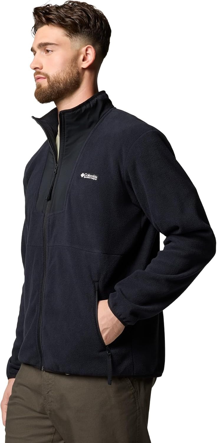 image:imageColumbia Sequoia Grove Full Zip Fleece Fleecejacke mit durchgehendem Reiverschluss fr HerrenSchwarz