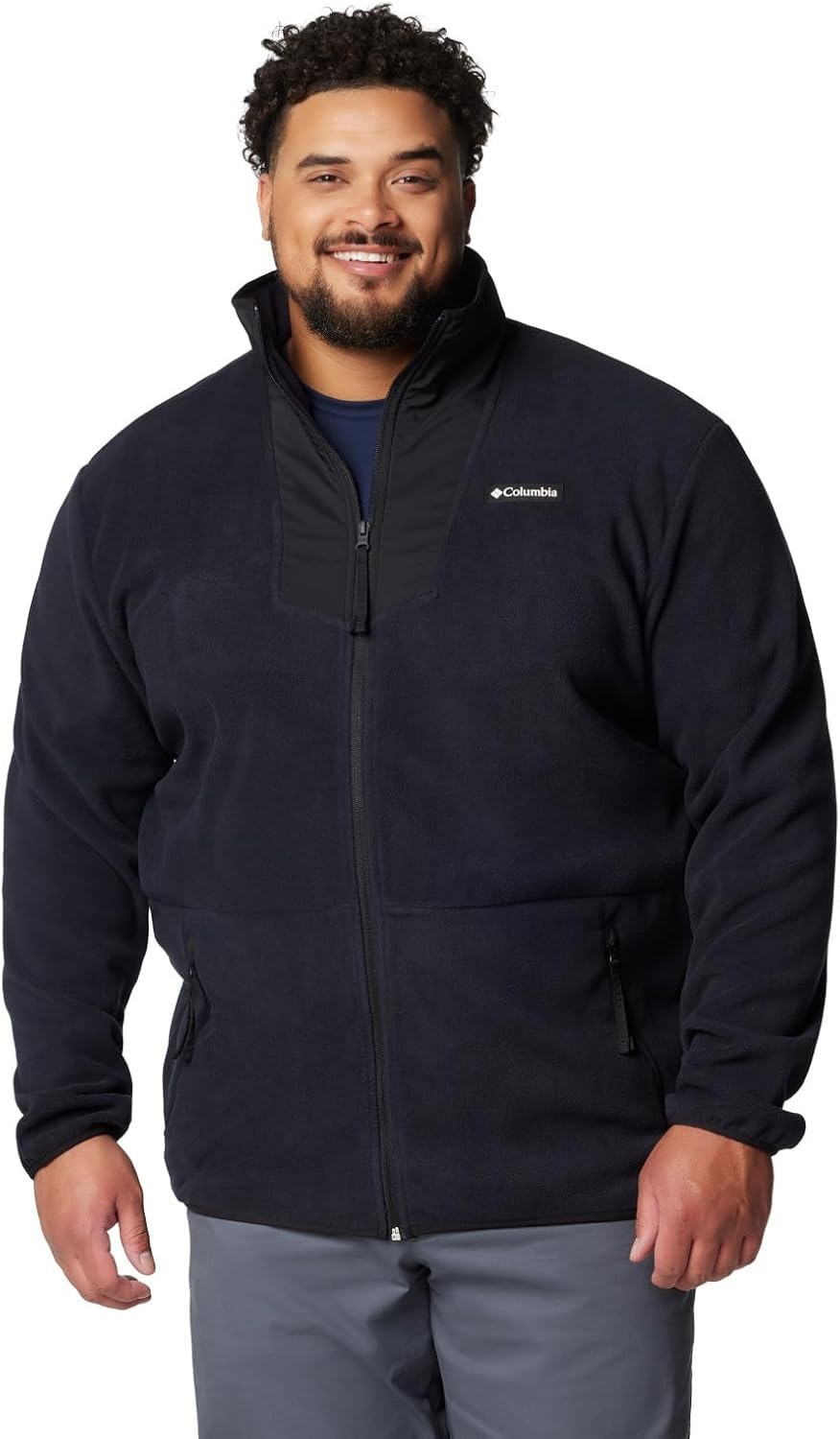 image:imageColumbia Sequoia Grove Full Zip Fleece Fleecejacke mit durchgehendem Reiverschluss fr HerrenSchwarzSchwarzAncient Fossil Pulls