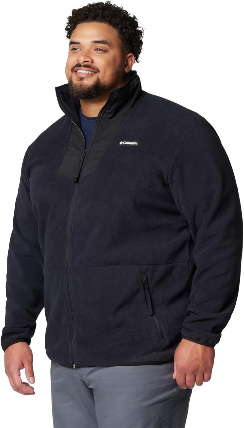 image:imageColumbia Sequoia Grove Full Zip Fleece Fleecejacke mit durchgehendem Reiverschluss fr HerrenSchwarzSchwarzAncient Fossil Pulls